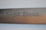 Rarissima daga nazista mod. 33 di primo tipo delle ss Schutzstaffeln prod Pack & Sohn cod. ssp&s