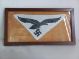 Bellissima aquila da petto tedesca della Luftwaffe per canotta sportiva ww2 cod sportlw