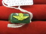 anello italiano ww2 da pilota della regia aronautica n.6