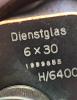 Bel binocolo tedesco ww2 6x30 con aquila e WaA cod binzeiss