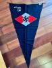 Spettacolare gagliardetto tedesco ww2 della Hitler Jugend cod minthj