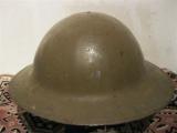 Bellissimo elmetto americano ww1 con fregio terza divisione MARNE n,1
