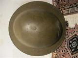 Bellissimo elmetto americano ww1 con fregio terza divisione MARNE n,1