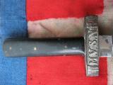 Rarissimopugnale fascista della MVSN MILIZIA CONFINARIA n.2