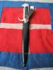 Bellissimo pugnale fascista MVSN mod 32 con fodero nero n. 870