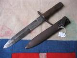 Bel pugnale fascista mod 35 da truppa con manico inciso n. RFA