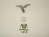 Bellissima ceramica tedesca ww2 della Luftwaffe n.45