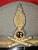 Bel berretto italiano ww2 mod 40 del 12° regg. artiglieria