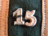 Bellissima e rara giacca da truppa unteruffizial tedsca ww2 del 15 cavalleria