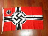 Spettakolare bandiera tedesca da combattimento misura 80x135 n.135
