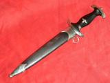Bella daga tedesca ww2 della ss Schutzstaffel mod 33 di primo tipo prod Herder n.38