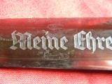 Bella daga tedesca ww2 della ss Schutzstaffel mod 33 di primo tipo prod Herder n.38