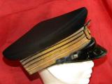 Bel berretto italiano ww2 da alto ufficiale della Regia Marina n.6
