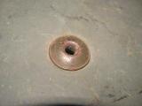 Raro elmetto italiano ww2 mod 33 con aereatore cupolare n.1