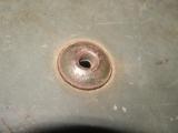 Raro elmetto italiano ww2 mod 33 con aereatore cupolare n.1
