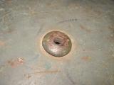 Raro elmetto italiano ww2 mod 33 con aereatore cupolare n.1