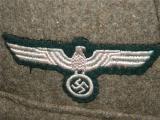 Strepitosa feldbluse tedesca ww2 mod 42/43 della heer trasmissioni n.77