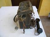Dal blocco bel telefono da campo italiano ww2 completissimo mod 31 Regio Esercito n.1931