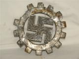 Grande puntale di bandiera tedesco ww2 della D.A.F.