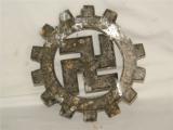 Grande puntale di bandiera tedesco ww2 della D.A.F.