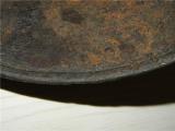 Ruspante elmetto tedesco ww2 mod 40 ss battledamage n.1