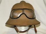 Casco coloniale DAK tedesco ww2 della Luftwaffe n.9