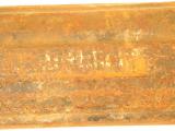 Contenitore tedesco ww2 per munizionamento da 75mm in metallo n.555
