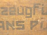 sempre dal blocco bellissima e rara cassa in legno tedesca ww2 dell' ufficiale pilota della luftwaffe HANS P�TZ in col, sandfarbe 1942