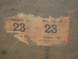 sempre dal blocco bellissima e rara cassa in legno tedesca ww2 dell' ufficiale pilota della luftwaffe HANS P�TZ in col, sandfarbe 1942