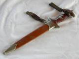 Bella e rara daga tedesca delle SA (STURMABTEILUNG) con matricola n.xw