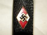 Pugnaletto della Hitler Jugend di primo tipo con motto e personalizzazione n.656