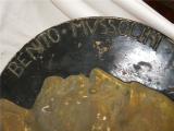 Enorme bassorilievo con effige del DUCE in gesso n.1