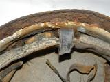 Elmetto tedesco ww2 da paracadutista FALLSCHIRMJAEGER n.6