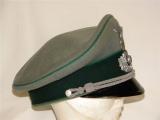 Raro schirmuetze tedesco ww2 da ufficiale dei GEBIRGSJÄGER n.12