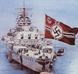 Rara bandiera da combattimento tedesca della KRIEGSMARINE misura 100x170 cod KRFLRM
