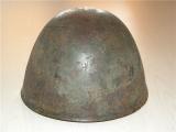 Rarissimo guscio italiano della seconda guerra mondiale con fregio del genio della GAF (guardia alla frontiera) n.xi