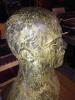 Splendido enorme busto fascista del Duce cm 60 x cm 78 in bronzo firmato G. Zauli anno XIII