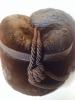 Splendido fez fascista in colbac da ufficiale (capomanipolo) della 74° legione MVSN  cod taro
