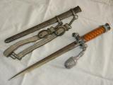 Daga tedesca ww2 da ufficiale heer produttore Eickhorn n.6000