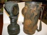 Spettakolare nonche' rarissima gasmaske tedesca camo della Kustenartillerie n.8