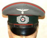 Schirmmutze tedesco ww2  artiglieria