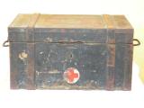 Dal blocco rarissima cassa tedesca ww2 da uff.le medico completa n.3334