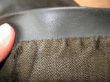 RARO CAPPOTTO IN PELLE TEDESCO WW2 DA UFF.LE DEI GEBIRGSJÃGER N.02