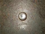 Ruspante elmetto tedesco ww2 mod 40 ss battledamage n.1