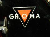 Rarissima macchina da scrivere tedesca ww2 con tasto ss della Groma n.1