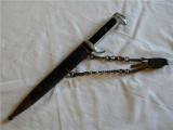 Ruspante lotto pugnale mod. 37 con cinturone MVSN e scatola originale 