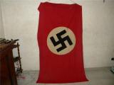 Grandissima e bellissima Parteiflagge tedesca ww2 NSDAP n.1937