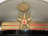 Spettakolare berretto italiano ww2 da alto uff.le cap.no medico n.1