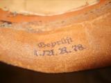 Schirmmutze tedesco ww2  artiglieria