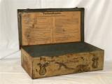 Rara cassetta tedesca ww2 per medicazioni VERBANDKASTEN in colorazione DAK sudfront n.1